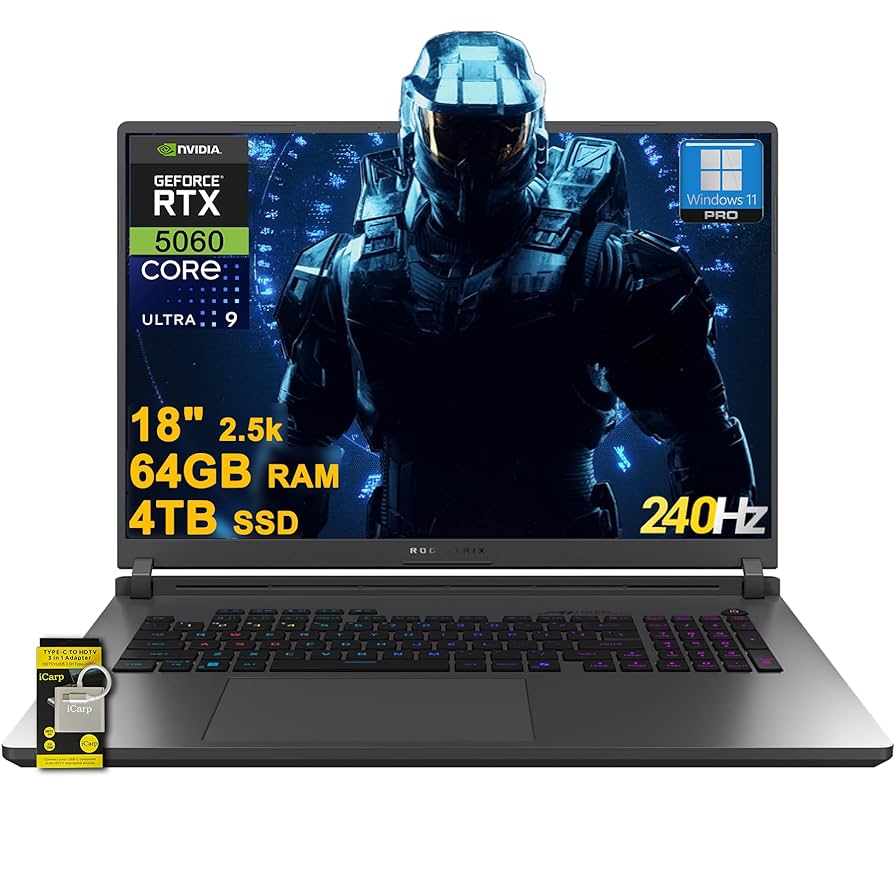 【希少】ASUSアイシクルゴールド☘8世代i5☘NVMe256+HDD1TB Amazon.com: EXCaliberPC [2025] ASUS ROG Strix G18 G815LP